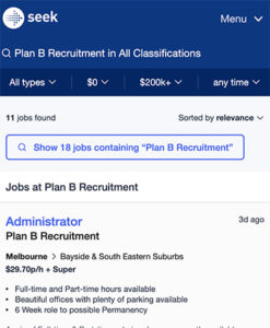 About – Plan B Recruitment